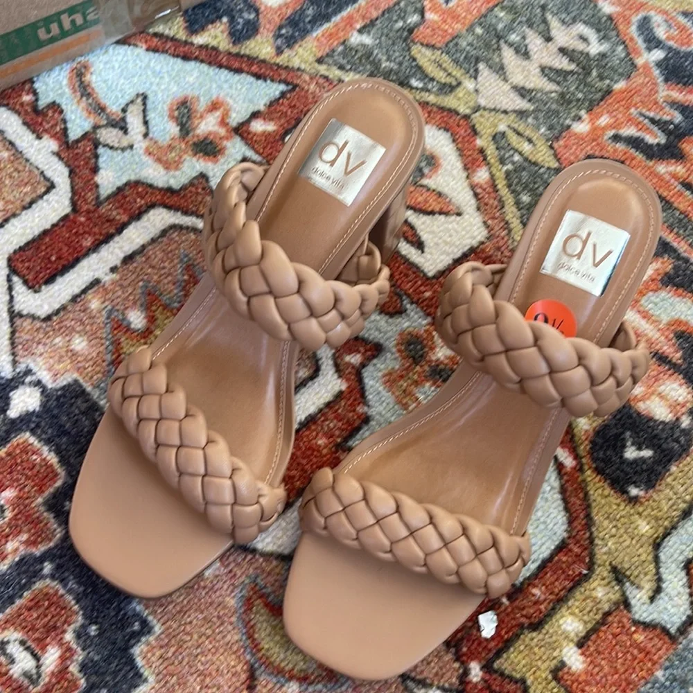 Dolce Vita DV Hardey braided heel sandals